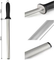 Afilador de Cuchillo de Diamante Profesional Barra de Afilado de Acero para Chef Maestro - details 1