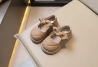 Mary Janes-zapatos de cuero de PU para niñas, calzado de princesa versátil, moda coreana, fondo suave, lindo Lazo, primavera y otoño - details 8
