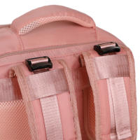 Bolsa de viaje portátil de gran capacidad para ordenador portátil de negocios, mochila informal multicapa con doble cremallera - details 13