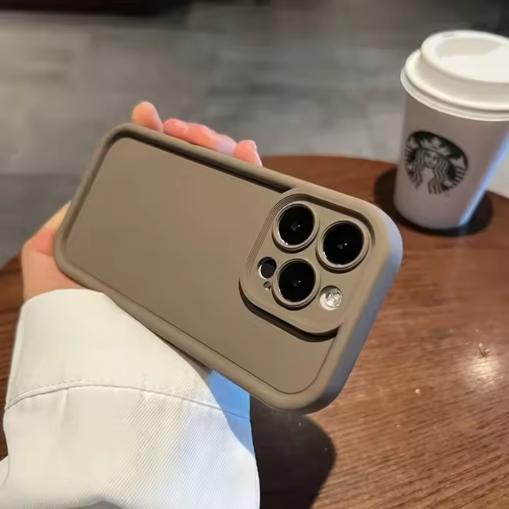 Funda de teléfono de silicona de Color caramelo de lujo para IPhone 11 13 12 14 15 16 Pro Max 15 Pro 14 PLUS funda a prueba de golpes funda para Iphone 11 Pro - 1