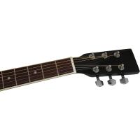 Guitarra acústica con bolsa, Color Negro - details 4