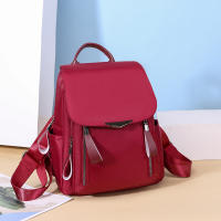 Mochila Oxford de moda para mujer, bolso de hombro impermeable, informal, de gran capacidad, para ir de compras, de viaje, escolar - details 4