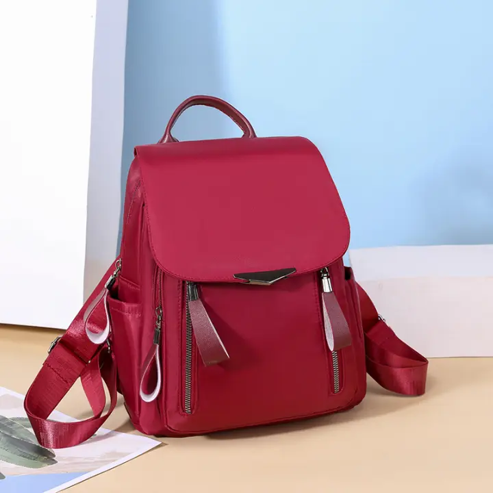 Mochila Oxford de moda para mujer, bolso de hombro impermeable, informal, de gran capacidad, para ir de compras, de viaje, escolar - 1
