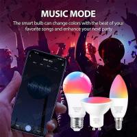 Lámpara LED Regulable con WiFi Tuya E27 E14 GU10 Luz Inteligente para el Hogar Funciona con Alexa - details 4