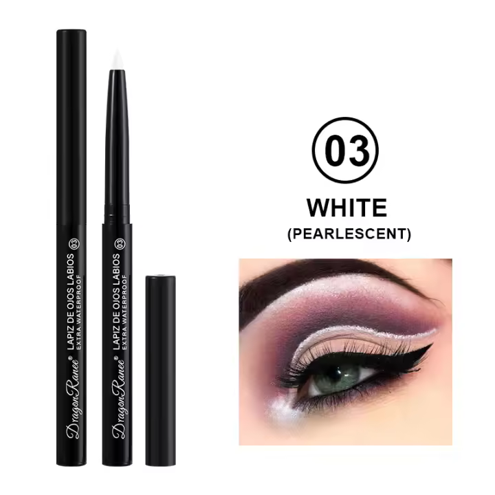 Lápiz de Eyeliner de Gel Suave y Impermeable Matte/Pearlescente Ideal para Ojos Blancos y Negros - 1