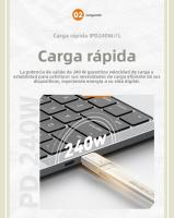 Cable USB4 EGIOZR 240W – Tipo C a C con 40Gbps y 8K, Carga Rápida PD3.1, Compatible con iPhone 15, MacBook, Thunderbolt 4. - details 7