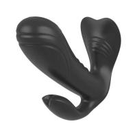 Control remoto inalámbrico Mariposa vibrando calcetines Dildo portátil Vibrador anal Masaje de próstata con función de solapa Masturbación de adultos Juguetes sexuales Enchufe del culo - details 0