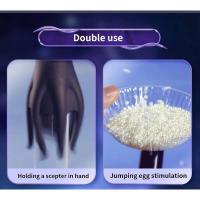 Potente entrenador de glande vibratorio para hombres, masturbador, punto G, punta de dedo suave, masaje de resistencia prolongada, vibrador, juguetes eróticos - details 2