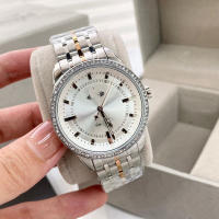Empress West New Rose Red Crushed Ice Blue Esfera pequeña Banda de acero de cuarzo Reloj de mujer Color de fruta del dragón - details 30