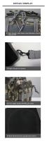 Bolso de hombro táctico militar para hombres, mochila de viaje deportiva, bolso cruzado al aire libre, senderismo y camping - details 1