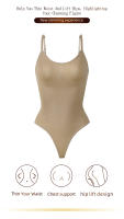 Bodysuit De Control De Abdomen Sin Costuras Para Mujeres Ajustador De Cintura Fajas Colombianas Con Funda De Tanga Slimming Underwear - details 3