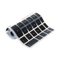 Protector de silicona para teclado, cubierta fina con teclado numérico para Apple iMac, color negro - details 0