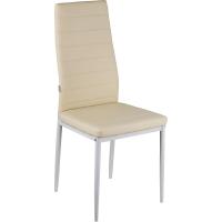 Sillas de Comedor de 4 Piezas Elegantes Resalto Alto, Asiento Ergonómico, Diseño con Costuras Decorativas Material de Piel Sintética, Estructura de Acero - details 20