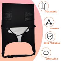 Extensor de asiento de avión para niños pequeños, cama de viaje para ahorrar el regazo de mamá, reposapiés portátil para niños pequeños para asiento económico de vuelo - details 3