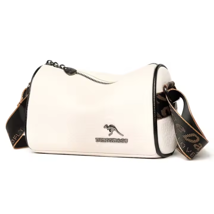 Bolso de hombro de cuero con patrón de piedra para mujer, bandolera de lujo de alta calidad, 2023 - 1