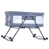 Grab-and-go Cuna de Viaje, Cuna para Bebe Plegable con Colchon I Ruedas I Bolsa de Viaje I Mosquitera, Cuna Bebe |   Cuna Mecedora Transformable - details 8