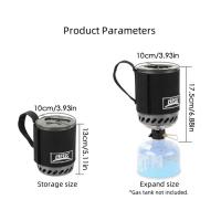 Horno Brs61 para mochila de camping, estufa de cocina de propano integrado, estufa de recolección de calor - details 12