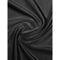 Mini calcetines sin mangas de color sólido con aceite brillante para mujer, vestido corto cansado, vestido elástico con cuello en U para fiesta - details 7