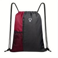 Mochila minimalista casual con cordón, mochila de uso diario versátil informal para exteriores - details 6