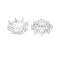 Cuentas de Flor de Brasso Dorado de 18K Joyería de Alta Calidad para Mujeres - details 4