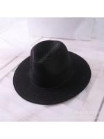 Sombrero de Paja Sombrero de copa con sombra de protección solar al aire libre para hombres Sombrero de Panamá Sombrero plegable británico - details 7