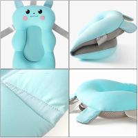 Almohada segura para bebé y soporte de asiento de baño plegable suave antideslizante para recién nacidos - details 8