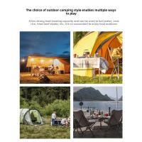 Mini estufa de Gas de cartón plegable portátil para acampar al aire libre, cocina compacta, estufa cuadrada pequeña para entretenimiento al aire libre - details 3