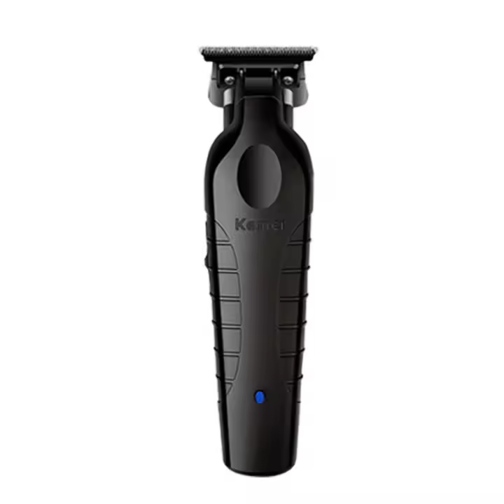 Kemei-cortadora de pelo inalámbrica 2299 para peluquero, 0mm, Zero Gapped, cortadora de tallado, depiladora, máquina de corte de acabado eléctrica profesional - 1