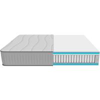 Colchón Híbrido Flow 6990 Multicapa, Núcleo de Muelles Ensacados SpringCore y Viscoelástica ViscoCare Altura 28 cm, Firmeza Mediana, SeparateMuv y BreathSoft - details 5