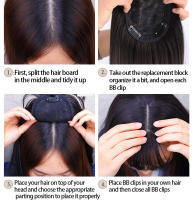 Peluca recta completa para mujer, cabello grueso realista, suave y esponjoso, para fotografía, escenario, película - details 6