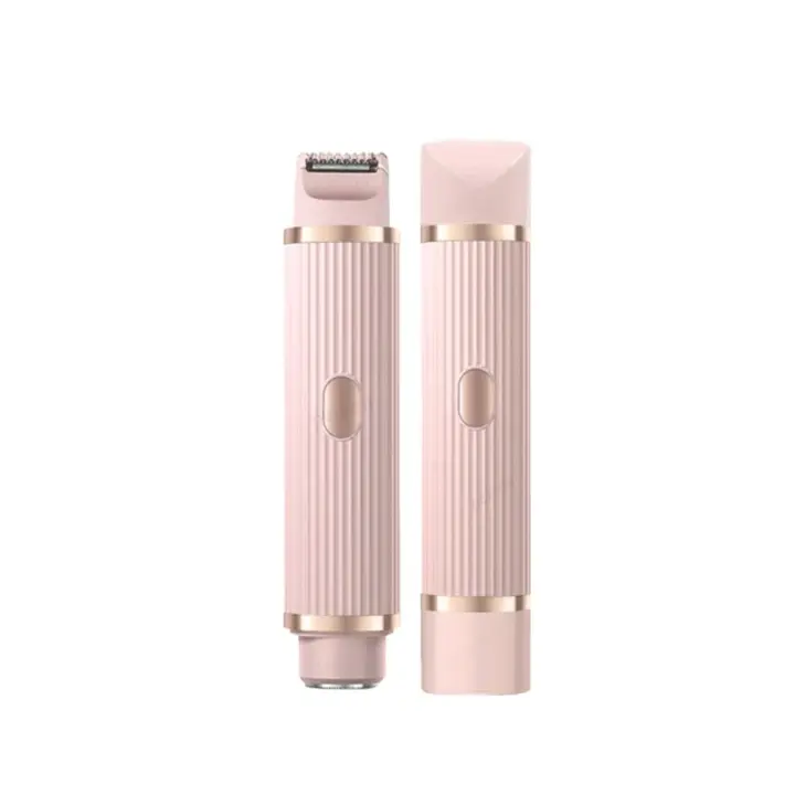 Maquinilla de afeitar eléctrica para mujer, recortadora de Bikini, depiladora corporal, Afeitadora eléctrica para zona privada, depilación Facial de piernas y axilas - 1