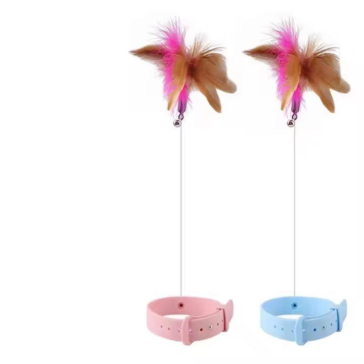 Juguetes interactivos para gatos, palos para jugar en interiores, juguetes para gatos, artículos para mascotas - 1