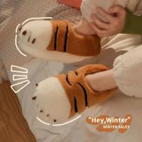 Zapatillas de Oso Rtoon para Mujer Calidez de Invierno, Piel Sintética, Diseño de Animal Lindo, Plataforma de Alta Comodidad para Uso Doméstico - details 14