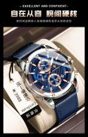 Reloj de marca suiza nuevo reloj para hombre reloj de cuarzo luminoso multifunción - details 8