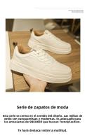 Zapatillas Deportivas Versátiles con Plataforma Transpirable Zapatos de Moda Casual para Hombres que Aumentan la Altura - details 1
