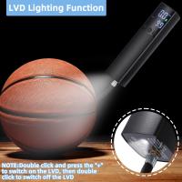 Bomba de Balones Eléctrica, Inflador Rápido Portátil, Mini Bomba de Balones con Manómetro Preciso y Pantalla LCD Digital, Bomba de Aire Recargable para Baloncesto, Fútbol, Vóley, y Fútbol - details 5