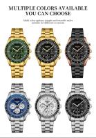 Reloj de Analógico de Acero Inoxidable NIBOSI para Hombres Cronómetro de Lujo Premium con Cara Grande Resistente al Agua Fecha y Hora - details 4