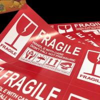 Maneje el mango adhesivo frágil con cuidado, mantenga el envío exprés, marca de embalaje, etiqueta especial, advertencia de peligro de logística - details 8