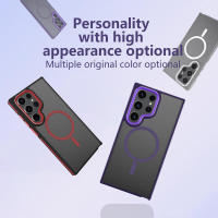 Funda protectora para Galaxy S24, cubierta magnética mate, ultra agradable para la piel - details 8