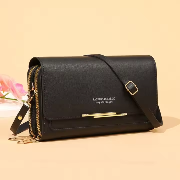 Bolso Cruzado de cuero PU para Mujer, Bandolera, a la moda - 1