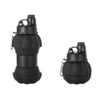 Botella de agua plegable de calabaza, taza de agua plegable de silicona retráctil, botellas deportivas de silicona de gran capacidad de 550ml - details 2