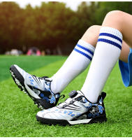 Zapatos de fútbol de marca para niños, zapatillas de fútbol antideslizantes para entrenamiento de campo de césped, tenis de fútbol, zapatillas de fútbol a la moda para niños - details 14