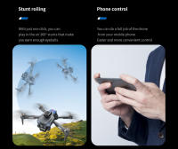 Dron teledirigido S183 con cámara 480P, cuadricóptero plegable con Wifi, 4 lados, evitación de obstáculos, modo de flujo óptico, Mini fotografía aérea - details 13