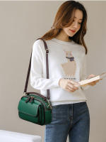Nuevo bolso de mujer de mensajero bolso de madre de gran capacidad portátil bolso cuadrado de almohada simple y de moda - details 13