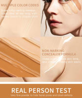 Maquillaje Maxfine12 Color Liquid Foundation Corrector resistente al agua que dura para un maquillaje duradero - details 1