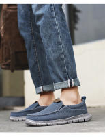 Los zapatos de lona para hombre son ligeros e informales, y los pies de los zapatos de tela son anchos. - details 13