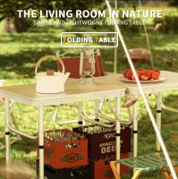Mesa de Camping Plegable Portátil para Interiores/Exteriores Balcón, Mercado, Cocina - details 7