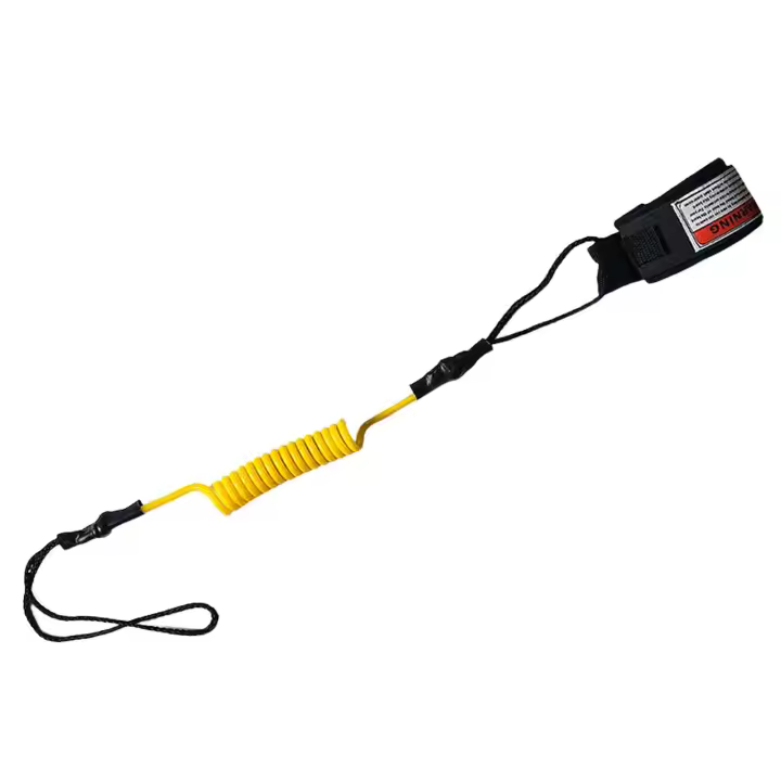 Correa de seguridad para Surf, cuerda de mano fácil de tirar, correa redonda ajustable, adecuada para ejercicio de entrenamiento - 1