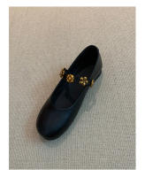 Francés de suela plana solo zapatos de las mujeres 2025 nuevos modelos con faldas, versátiles zapatos pequeños de cuero, zapatos Mary Jane de mujer, zapatos de noche. - details 12