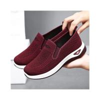 2025 primavera nuevos zapatos de tela para mujer, mocasines planos deportivos de alta calidad para mujer, zapatos planos para caminar de talla grande para mujer - details 11